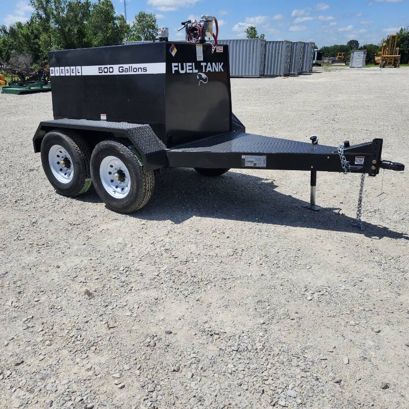 lot 523 image: Unused Industrias America 500 Gallon Diesel Fuel Trailer