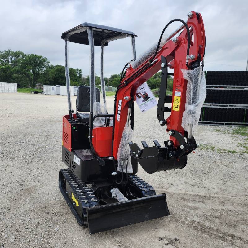 lot 590 image: Unused 2024 VA13 MIVA 1 Ton Excavator (Red)