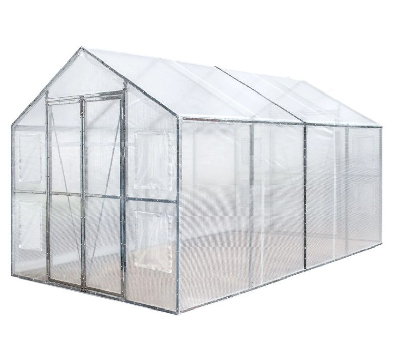 lot 904 image: Unused TMG- GH813 8 x 13 Galvanized Steel Greenhouse Grow Tent