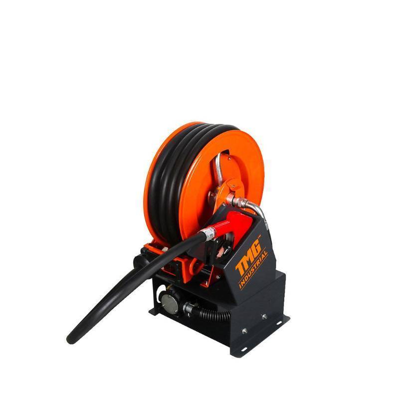 lot 739 image: Unused TMG-DFP10 Fuel Pump with Hose Reel