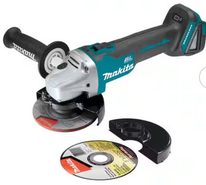 lot 10020 image: 18V LXT Lithium-Ion Brushless Cordless 4-12 in.5 in. Cut-OffAngle Grinder (Tool-Only)