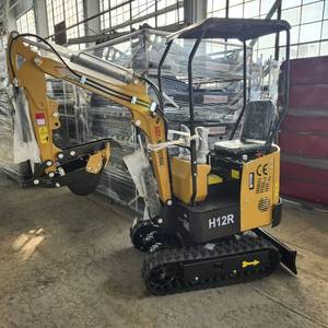 lot 3006 image: Unused AGT 1 Ton Mini Excavator H12R (Yellow)