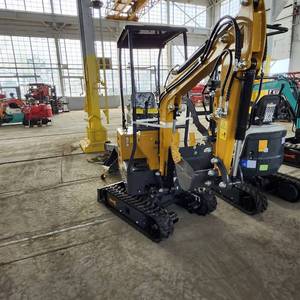 lot 3107 image: Unused AGT 1 Ton Mini Excavator DM12-C (Yellow)
