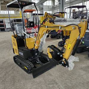 lot 3110 image: Unused AGT 1 Ton Mini Excavator H12R (Yellow)