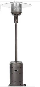 lot 10040 image: Fire Sense 46,000 BTU Stainless Steel Commercial Patio Heater
