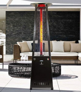 lot 10042 image: Lava Heat Italia 2G Pyramid Propane Triangle Heater 66,000 BTU