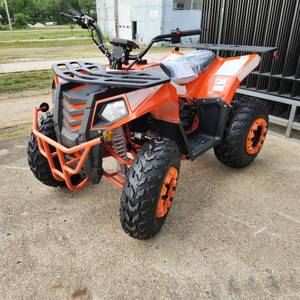 lot 502 image: New Apollo Commander 200 ATV, LED Lights 480 (Orange)