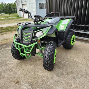 lot 503 image: New Apollo Commander 200 ATV, LED Lights 480 (Green)