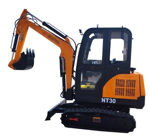 lot 11 image: Unused AGT 2024 NT30  3Ton Mini Excavator  Perkins Diesel