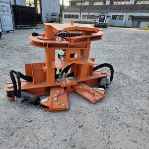 lot 1985 image: Unused 2024 Suihe  Greatbear Skid Steer Tree shear with Grapple&nbsp