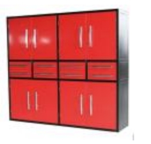 lot 1986 image: Unused 2024 Suihe&nbsp7ft Storage Cabinet (8 Drawers &amp 8 Cabinets)