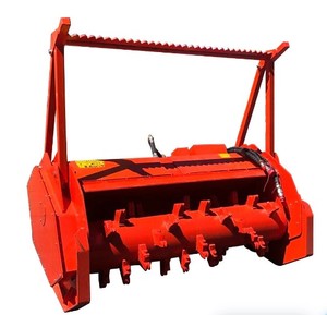 lot 3038 image: Unused AGT 2024 Skid Steer Standard Flow Forestry Drum Mulcher SSFM81
