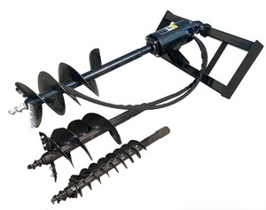 lot 3056 image: Unused 2024 Heavy Duty Skid Steer Auger Model SSECAG-Y