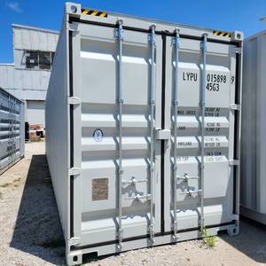 lot 1800 image: 2024 40 High Cube Storage Container, APPROX 102 TALL X 96 WIDE X 40 DEEP, One Way Use  Suihe
