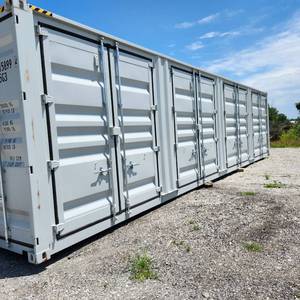 lot 499 image: 2024 40 High Cube Storage Container, APPROX 102 TALL X 96 WIDE X 40 DEEP  Suihe