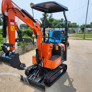 lot 3103 image: Unused AGT 1 Ton Mini Excavator L12R (Orange)