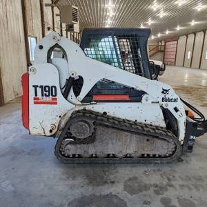 lot 452 image: Bobcat T190 Tracked Skid Steer  2,516 hours