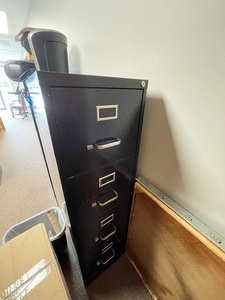 lot 7504 image: Set of 3 Filing Cabinets