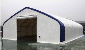 lot 10-1961 image: Unused 2024  Suihe 40 x 100 x 21FT Double Trussed Fabric Shelter  4,000 sq ft