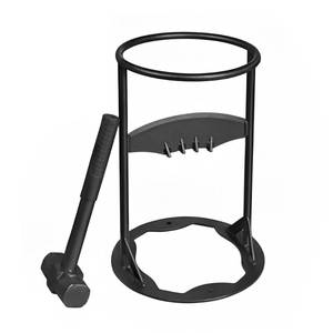 lot 18523 image: BIG RED ATRPC94R-1 Lightweight Log Sledge Hammer (3.8 lbs) Steel Kindling Splitter for Camping, Fireplace, Cooking & More, 10 inchportable, Black