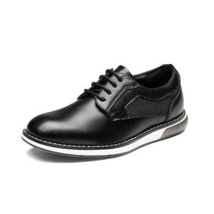 lot 18594 image: Bruno Marc Boys Casual Dress Oxford Comfort Uniform Formal Sneaker Shoes,Black,Size 2 Little Kid SBOX2352K