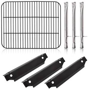 lot 18596 image: Adviace Grill Replacement Parts for Dyna Glo DGC310CNP-D, DGC310BNP-D, DGC310RNP-D, Grill Cooking Grates, Heat Plates Tents Shields and Burner Tubes for Dyna-Glo 3-Burner Open Cart Propane Gas Grills.