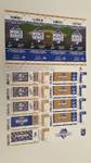 2015 World Series Official MLB Kansas City Royals Postseason Playoffs Tickets Complete Uncut