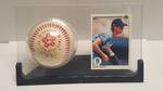 Kevin Seitzer Autographed Rawlings Official 1987 All-Star Game Baseball w/ Display & COA
