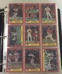 Complete Mint 1988 Fleer Baseball Card Set in Nice Binder and Pages 660 Total Cards Plus World Series Set from Factory