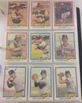 Complete Mint 1981 Donruss Baseball Card Set in Nice Binder and Pages 660 Total Cards