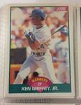 Complete Mint 1989 Score & Score Traded Baseball Card Set in Nice Binder and Pages W/ Ken Griffey Jr Rookie Card