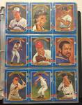 Complete Mint 1991 Donruss Baseball Card Set in Nice Binder and Pages 770 Total Cards W/ MVP Set, Bonus Card Set, and Studio Preview Extras
