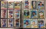 Mint 1980 Topps Baseball Card Set in Nice Binder and Pages  791 Total Cards Missing Rickey Henderson Rookie