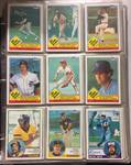 Mint 1983 Topps Baseball Cards in Nice Binder and Pages  Missing Multiple cards