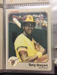 Complete Mint 1983 Fleer Baseball Card Set in Nice Binder and Pages 660 Total Cards W/ Ryne Sandberg,Tony Gywnn, and Wade Boggs Rookies