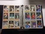 Complete Mint 1982 Fleer Baseball Card Set in Nice Binder and Pages 660 Total Cards With MINT Cal Ripken Jr Rookie Card