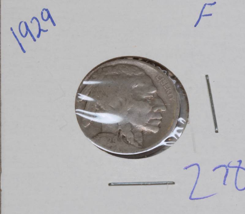 lot 4024 image: 1929 Buffalo Nickel
