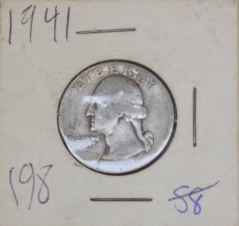 lot 4029 image: 1941 quarter