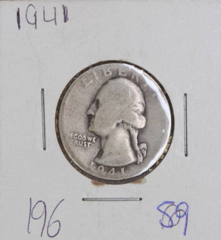 lot 4031 image: 1941 quarter