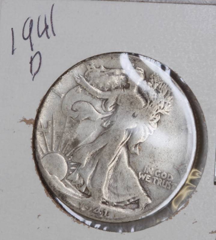lot 4048 image: 1941D Walking Liberty