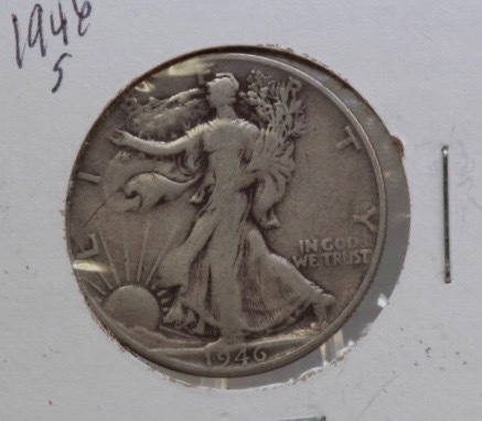 lot 4062 image: 1946 S Walking Liberty