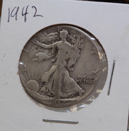 lot 4063 image: 1942 Walking Liberty