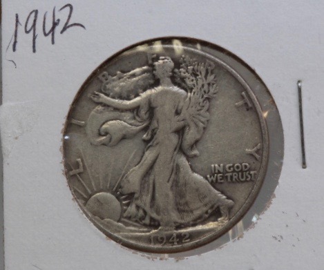 lot 4066 image: 1942 Walking Liberty