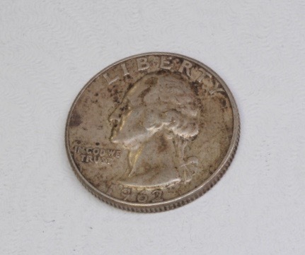lot 4072 image: 1962 Washington Quarter