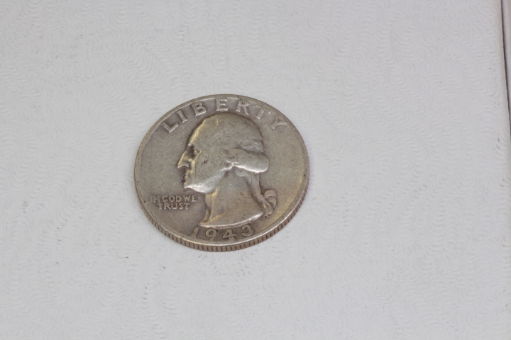 lot 4078 image: 1943 Silver Quarter