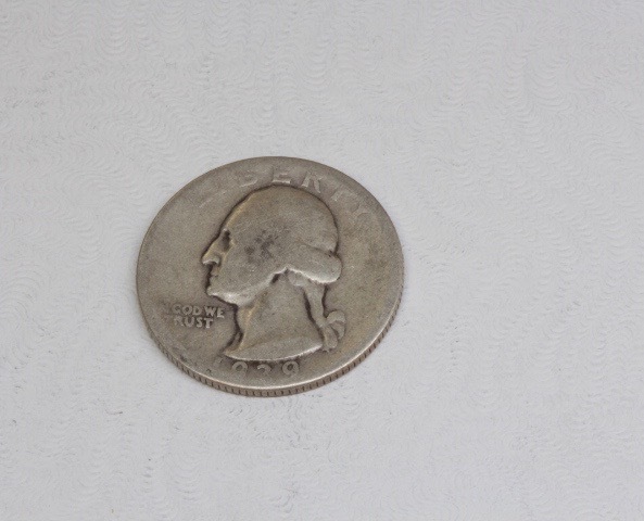 lot 4082 image: 1939 Silver Washington Quarter