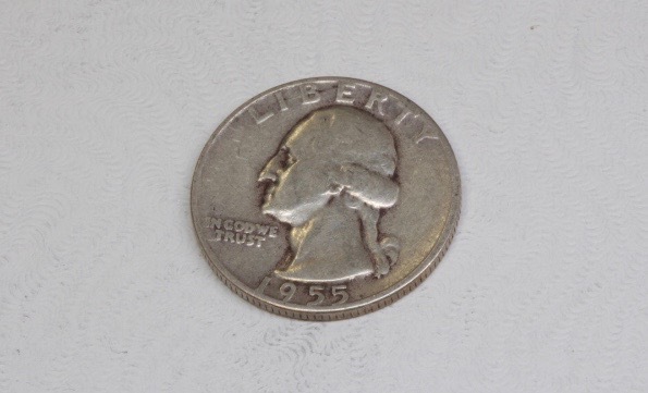 lot 4088 image: 1955 Silver Washington Quarter
