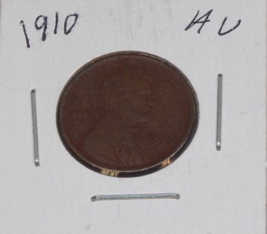 lot 4105 image: 1910 Wheat Penny, AU