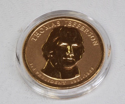 lot 4113 image: Jefferson Dollar UNC