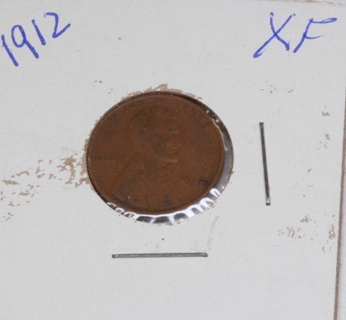 lot 4119 image: 1912 Wheat penny